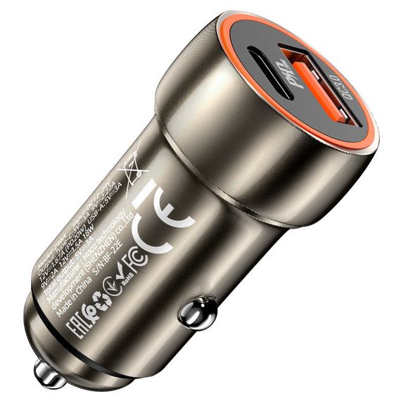 АЗУ Hoco Z46A Blue whale PD 20W + QC3.0 | Зображення 1