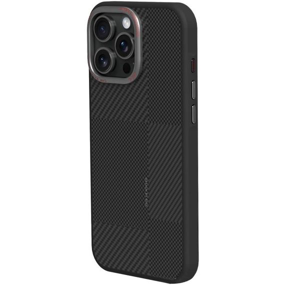TPU чехол Monzo (MagFit) для Apple iPhone 16 Pro (6.3") Silver