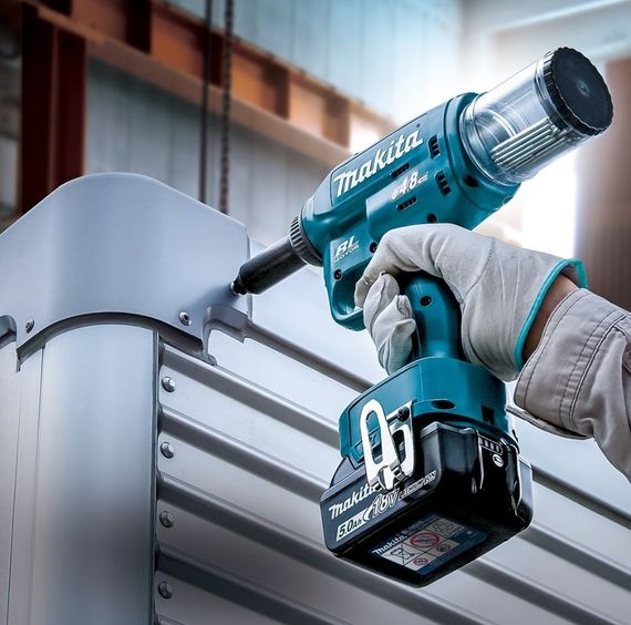 Заклепочник аккумуляторный Makita DRV150Z (без аккумуляторов и зарядного устройства) | Зображення 6