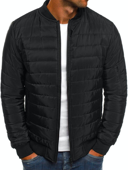 Бомбер Манжет чорний S XL | Зображення 4