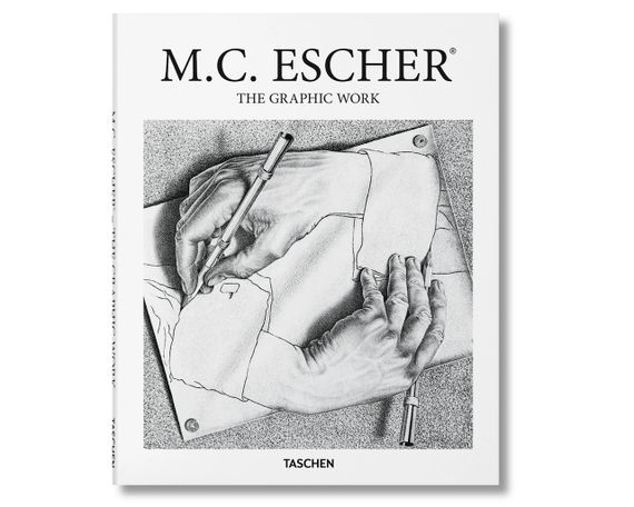 Книги про великих художників Мауріц Корнеліс Ешер. M.C. Escher. The Graphic Work - Taschen живопис
