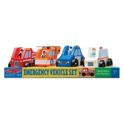 Ігровий набір Melissa&amp;Doug Дерев&apos;яний аварійний набір Транспорт (MD19285) | Зображення 4