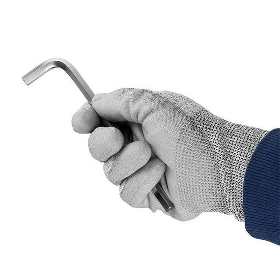 Ключ Г-подібний шестигранний 8 мм, 154*36 мм INTERTOOL HT-1858 | Зображення 2