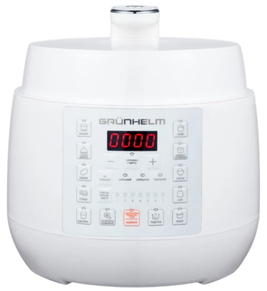 Мультиварка-скороварка GRUNHELM MPC-19W | Зображення 1