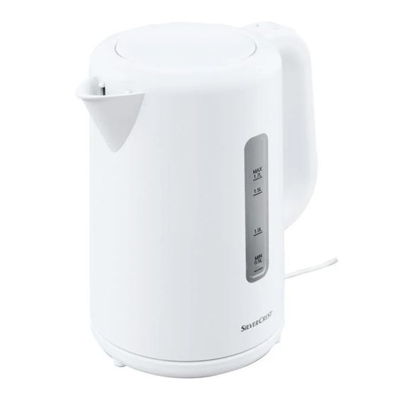 Електрочайник Silver Crest SWKK 3000 C3 білий 1,7 л, 3000 Вт | Зображення 1