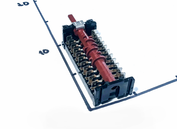 Перемикач дев'ятипозиційний ПМ 89 12 02 Gottak (Іспанія) | Зображення 2