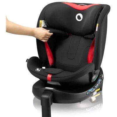 Автокресло Lionelo Navy I-Size Black Red (LO-NAVY I-SIZE BLACK RED) | Зображення 5