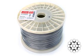 Трос 1.5 мм DIN 3053 (1х19) неіржавкий А2 200м APRO WR-G30531.5N1