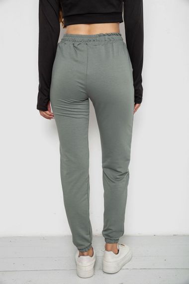 Спортивные штаны женские, цвет оливковый, 238R345 | Зображення 3