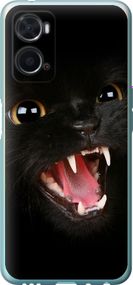Чехол на Oppo A76 Чёрная кошка "932u-2760-17620"