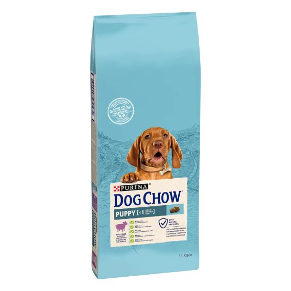 Сухой корм Dog Chow для щенков до 1 года, беременных и кормящих с ягненком 14кг | Зображення 1