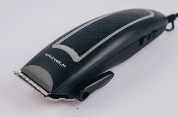 Професійна дротова машинка для стрижки Grunhelm GHC930 з 4 насадками. | Зображення 1