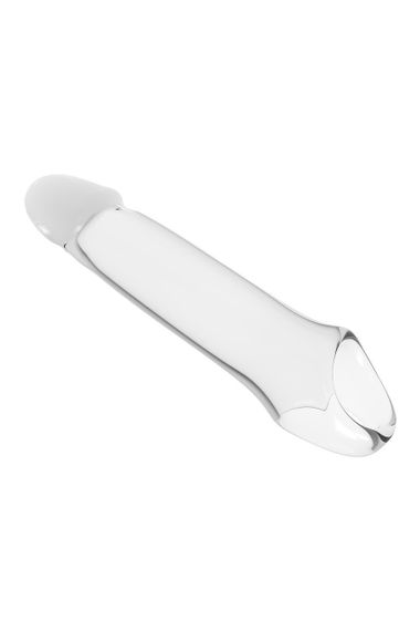 Насадка на пеніс Dreamtoys Ramrod з кільцем для мошонки, прозора sexstyle | Зображення 2
