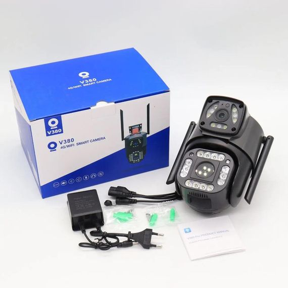 Вулична поворотна IP камера з мигалкою 200Вт A28B 4k/8.0мп XPRO (46282-_1120) | Зображення 5