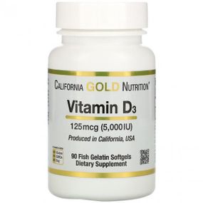 Витамин D3 Vitamin D3 5000 IU 90 soft