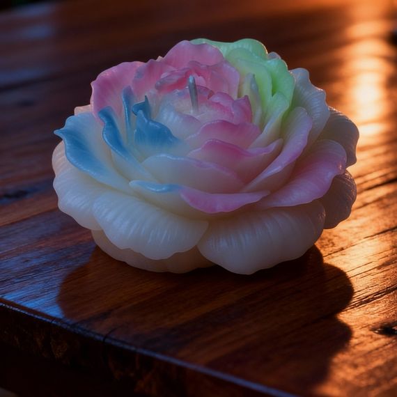 Свічка люмінесцентна півонія GlowKink низькотемпературна, різнокольорова, L Sex Aura | Зображення 3