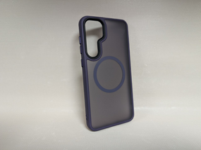 Чохол для Samsung Galaxy S25 Plus / Самсунг Гелакси С25 Плюс, WAVE, матовий, soft-touch, MagSafe, фіолетовий