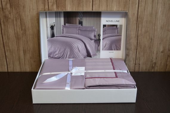 Комплект постільної білизни First Choice Deluxe Satin 200х220  New Trend Lavender | Зображення 1