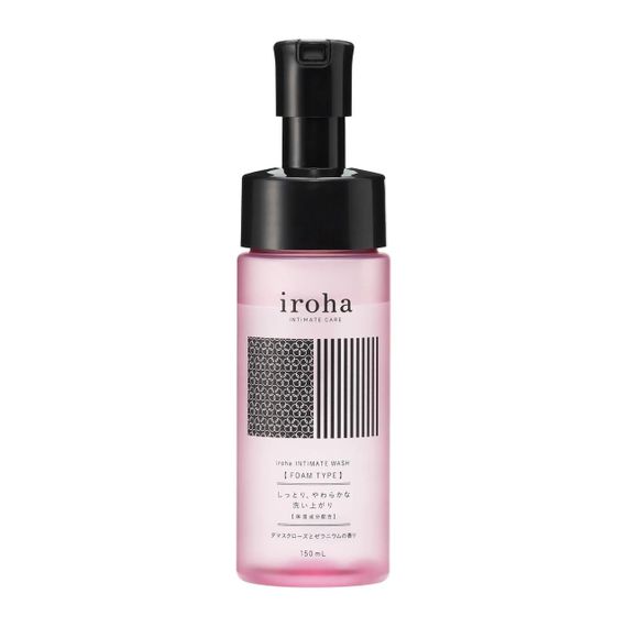Піна для інтимного догляду Iroha Intimate Wash Foam Type Damask Rose and Geranium 150 мл Sex Aura