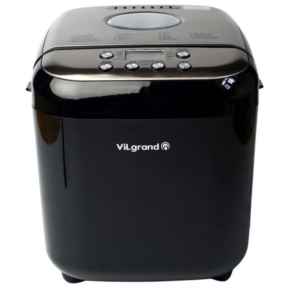Хлебопечка ViLgrand VBM6091. WH-968 Цвет: черный | Зображення 1