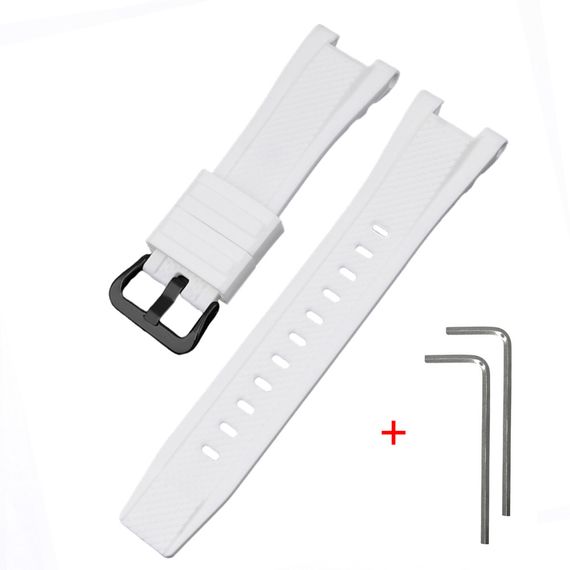 Ремінець для Casio G-Shock GST-W300 White BK
