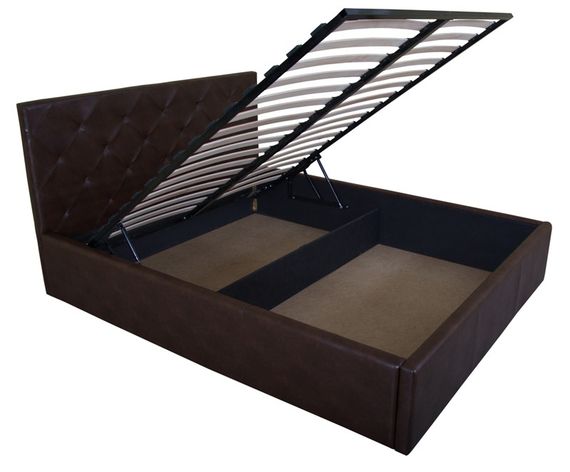 Ліжко двоспальне Briz на підйомному механізмі lift 1600x200 brown | Зображення 3