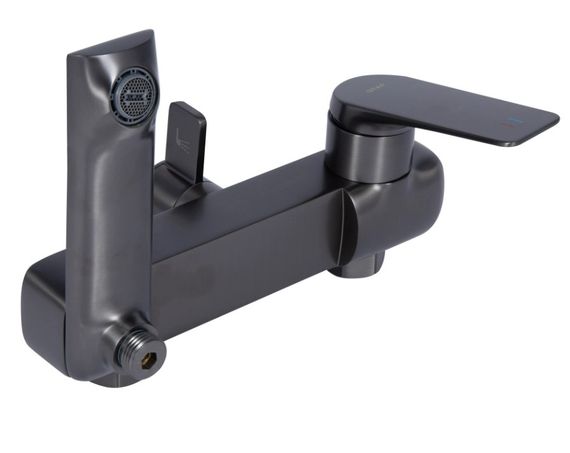 Душова система універсальна Qtap Vlasta New Gunmetal Black PVD з виливом QTVLA111GMB45651 | Зображення 4
