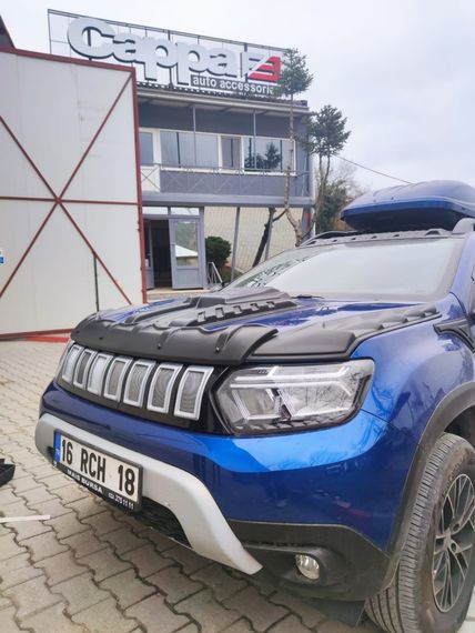 Передня решітка (сіра) для Dacia Duster 2018-2024 рр | Зображення 5