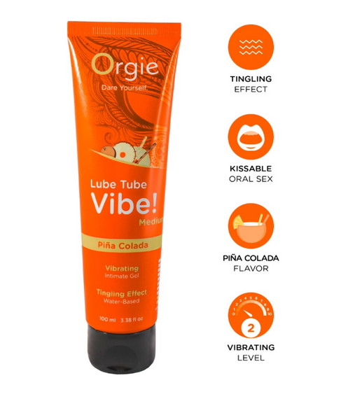 Їстівний інтимний гель Lube Tube Vibe! Piña Colada, 100 мл sexstyle | Зображення 1