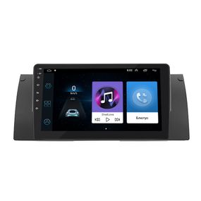 Штатна магнітола Lesko для BMW X5 I (E53) 1999-2003 екран 9" 1/16 Wi-Fi GPS андроид Optima