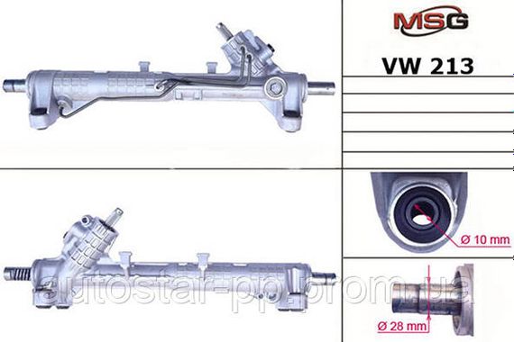 Рулевая рейка с ГУР VW Transporter T4 90-03
