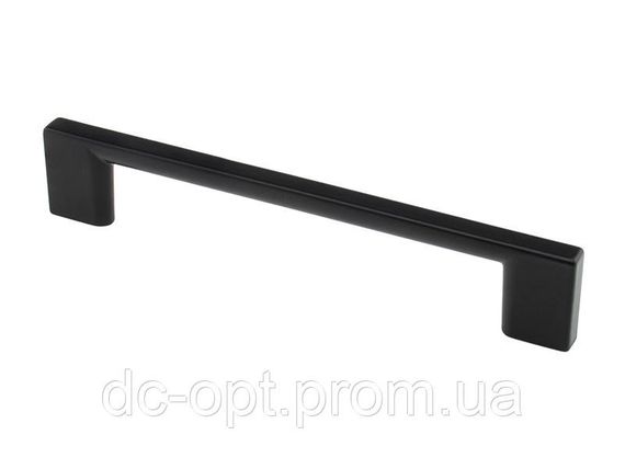 Ручка D-705/128 BLKM Чорний Матовий BIG ДС СтандартЛайн