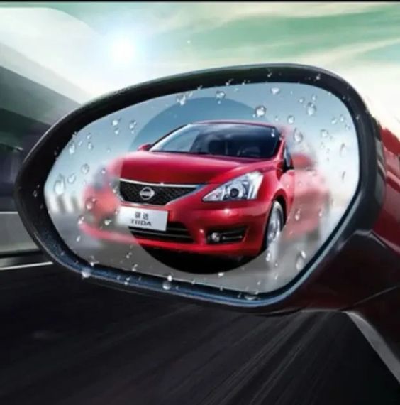 Плівка на дзеркало антидощ 2 шт. Anti Fog 100*145 мм | Зображення 2