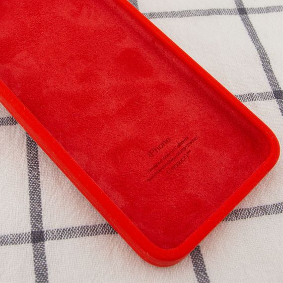 Чехол Silicone Case Square Full Camera Protective (AA) для Apple iPhone 7 plus / 8 plus (5.5") Красный / Red | Зображення 2