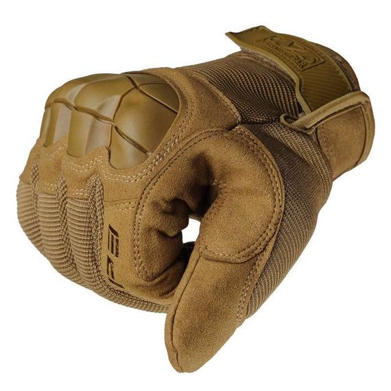 Рукавички Mechanix Protect закриті Койот,повнопалі штурмові армійські рукавички | Зображення 1