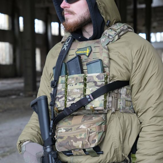 Збройовий ремінь RAGNAROK "KRAKEN" Gen.2 sling (Триточковий) Чорний | Зображення 3