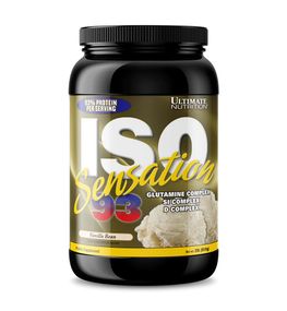 Протеин Ultimate Nutrition Iso Sensation 93 910 g /28 servings/ Vanilla Bean