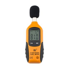 HT-80A цифровой шумовой тестер высокой четкости, измеритель шума 40–130 дБ