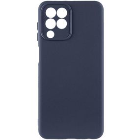 Чохол TPU GETMAN Liquid Silk Full Camera для Samsung Galaxy M33 5G Синій / Midnight Blue