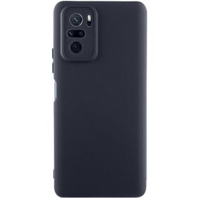 Чохол Silicone Cover Lakshmi Full Camera (AAA) для Xiaomi Redmi Note 10 / Note 10s / Poco M5s Чорний / Black