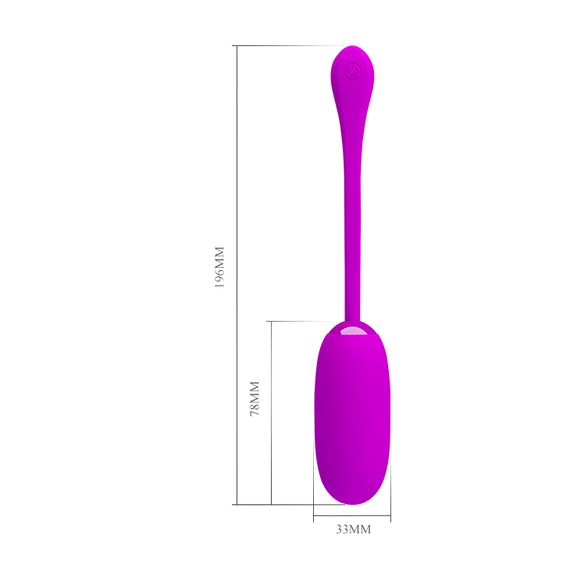 Віброяйце - Pretty Love Julius Vibrating Egg Purple | Зображення 2