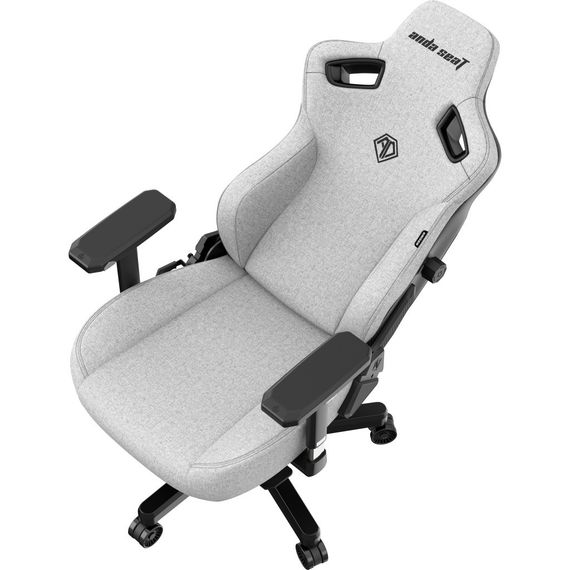 Крісло ігрове Anda Seat Kaiser 3 Fabric Size XL Grey (AD12YDC-XL-01-G-PV/F) | Зображення 9
