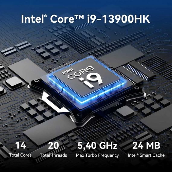 Компьютер GEEKOM Mini IT13 2025 Edition / i9-13900HK, 32, 2TB, W11Pro (GMIT13I913900HK-322-EU) | Зображення 9