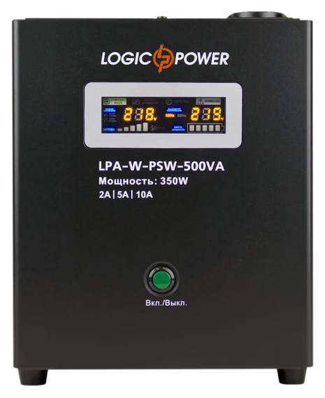 Джерело безперебійного живлення LogicPower LPA-W-PSW-500VA | Зображення 1