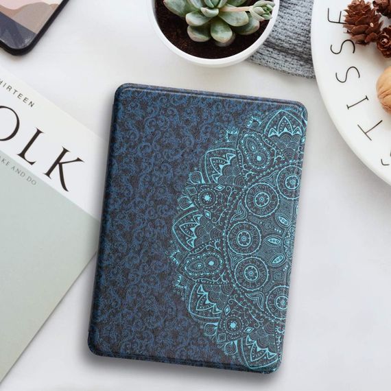 Чехол для электронной книги Kindle 10 поколения J9G29R 2019, ультратонкий с функцией сна и пробуждения, синий | Зображення 7