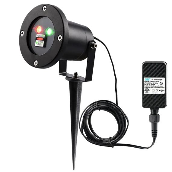 Лазерний зоряний вуличний проектор Star Shower Laser Light Projector | Зображення 1