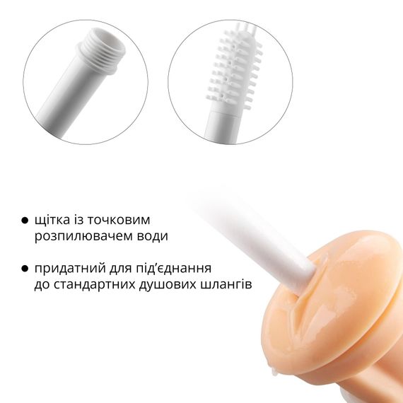 Приспособление для чистки мастурбаторов Otouch Rinser (насадка на душ) | Зображення 2
