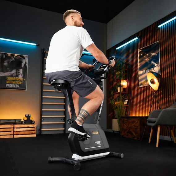 Велотренажер Trex Sport TX-500MB IRON магнітний чорний | Зображення 3