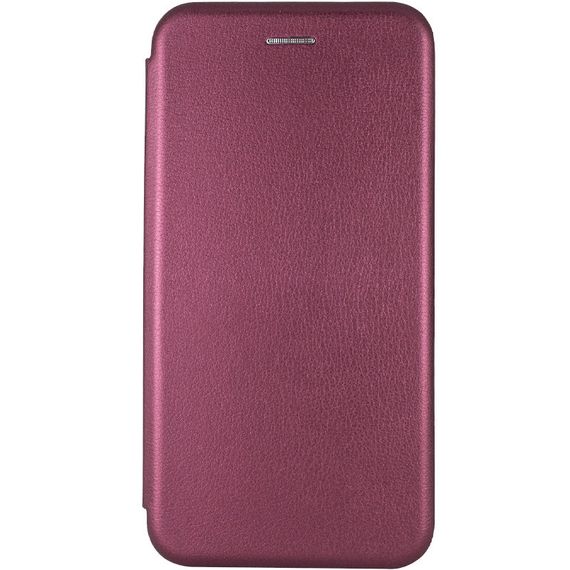 Шкіряний чохол-книжка Classy для Oppo A60 4G Бордовий