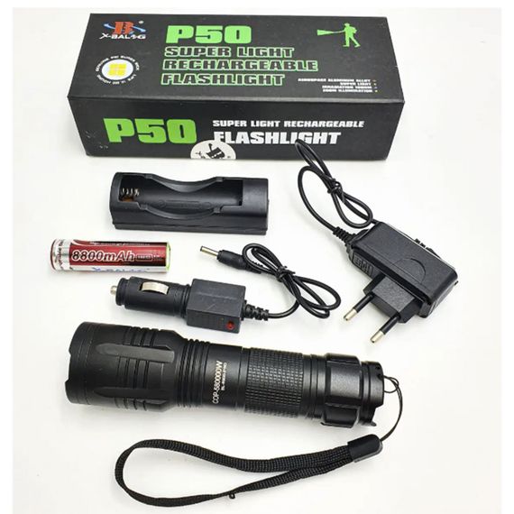 Ручний ліхтарик акумуляторний потужний 1000 люмен XPRO BL 8900-P50 (123463858_323) | Зображення 7